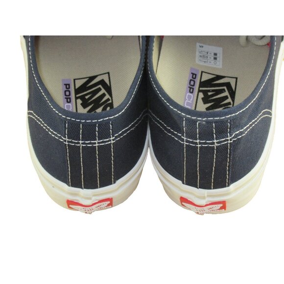 Vans Men's Skate Authentic Navy Blue Turtledove Canvas shoes Size 10 NIB - Picture 5 of 7